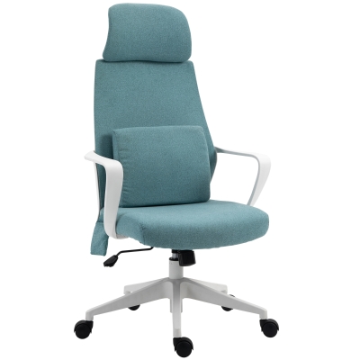 Vinsetto® Massagestuhl Bürostuhl Chefsessel mit Massagefunktion höhenverstellbar Blau