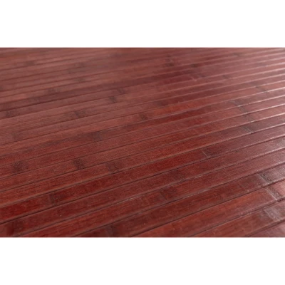 Outsunny Teppich Bambus In- und Outdoor Rot 230 x 160 x 0,7 cm