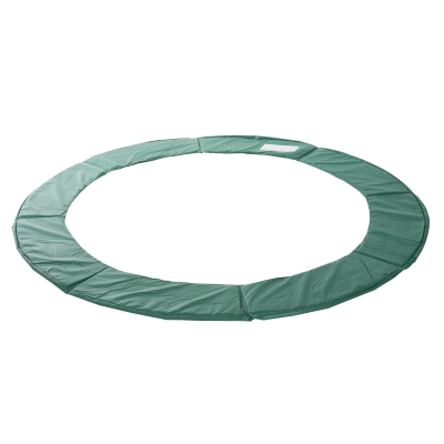 HOMCOM Cubierta de Protección Cojín Borde para Cama Elástica y Trampolines con Diámetro Ø244 cm Verde