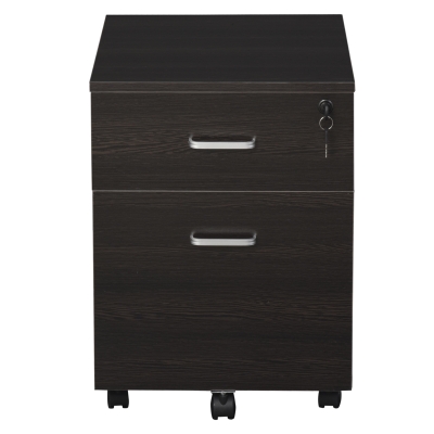 Vinsetto 2-drawer Filing Cabinet Lockable Black