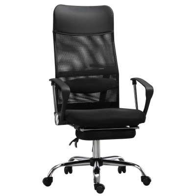 Vinsetto Nylon Mesh High Back Office Chair Black