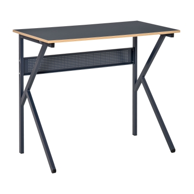 HOMCOM Home Office Computer Desk Writing Table PC Laptop Workstation w/ K-Shaped Legs