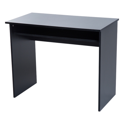 HOMCOM PB Writing Desk Laptop Table Home Office Workstation Learning Center W/ Drawer-Black