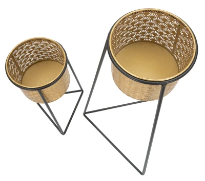 Vasi Coppia Glax Cm Ø 43X36X70-27X23X45 