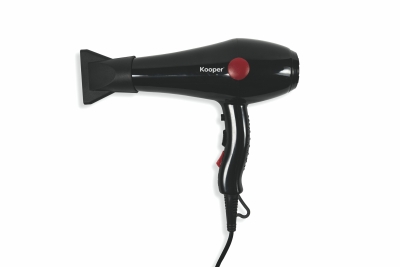 Kooper Asciugacapelli Profess 2000W C/N Diffusore Nero