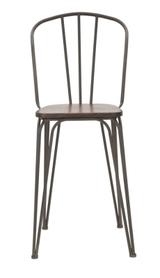 Sedia Bar Harlem 54X45X102 Set 2Pz (Altezza Seduta Cm 61)