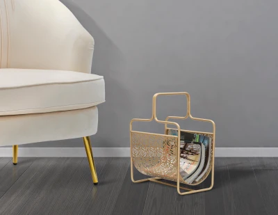 Porta Giornali Glam Rose Cm 37X22X44,5