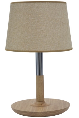 Paralume Da Comodino Wood&Steel Ø Cm 25X42