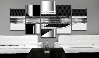 Quadro - Silver Cut, 200x100