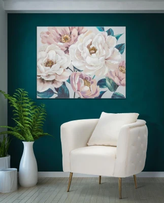 Dipinto Su Tela Soft Flower Cm 100X3,7X80