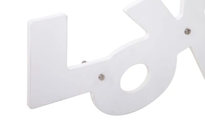 Appendiabiti Da Muro Love Cm 62X7X31