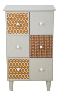 Cassettiera 6 Cassetti Aunt Cm 43.5X38X71.5