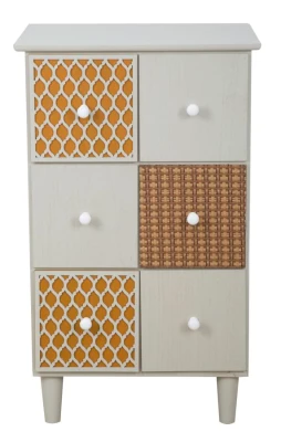 Cassettiera 6 Cassetti Aunt Cm 43.5X38X71.5