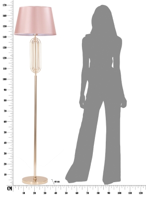 Lampada Da Terra Ovy Cm Ø 40X168,5