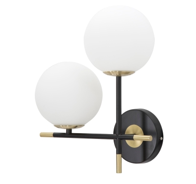 Lampada Da Muro Darky Double Cm 30X17X35