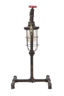 Lampada Da Tavolo Manhattan/Cage Cm 27X27X56