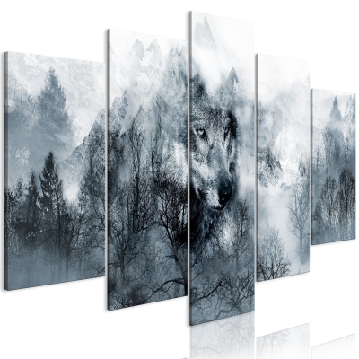 Quadro - Mountain Predator (5 Parts) Wide 200x100