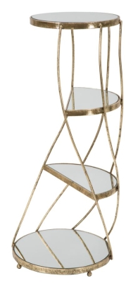 Tavolino Porta Telefono Twisty Cm Ø 38X86