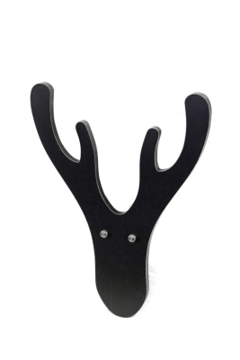 Appendiabiti Da Muro Cameron Nero Cm 30X40 