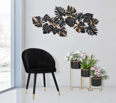 Sedia Loty Nera Cm 57X58X80