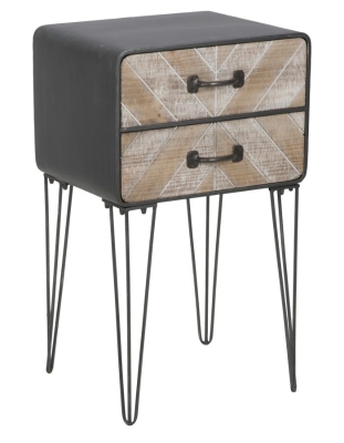 Mobiletto 2 Cassetti Oklahoma Cm 41X34.5X70
