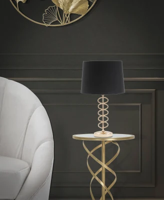 Lampada Da Tavolo Elegante Cm Ø 28X49