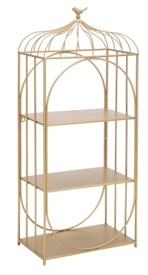 Gabbietta Da Muro Con Mensole Cm 38X22X92