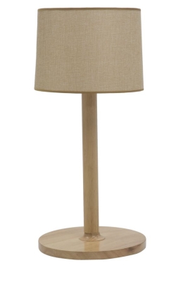 Paralume Da Comodino Wooden Ø Cm 28X61