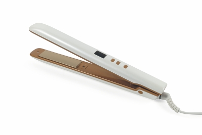 Kooper Piastra Capelli Digitale 30W Bianco Perla/Oro