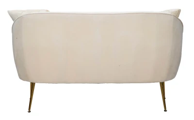 Divano Venice Crema Cm 136X66X78