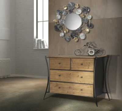 Cassettiera Glasgow Cm 122X49X85