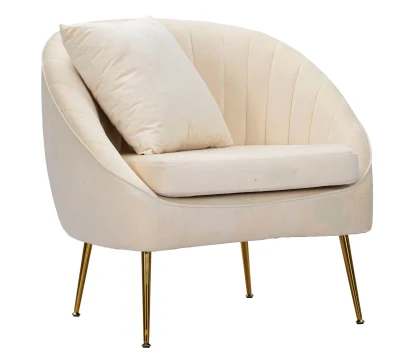 Poltrona Venice Crema Cm 85X66X78