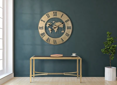 Orologio Da Muro World Gold Cm Ø 63X3