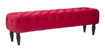 Puff Chantal Bordeaux Cm 149.5X40.5X43