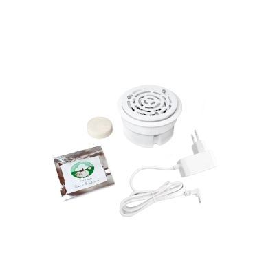 Emuca E-Fan deodorante per ambienti, à˜ 80, Plastica bianca, Tecnoplastica