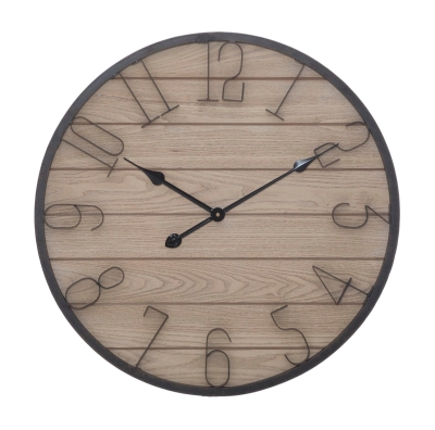 Orologio Da Muro Wood Cm Ø 60X4,5