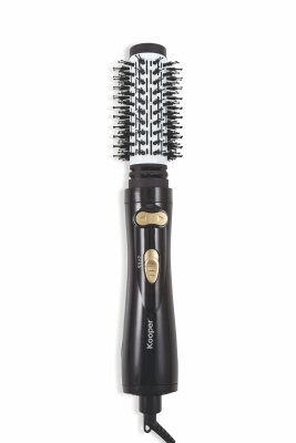Kooper Spazzola Aria Rotante 1000W Nero/Champa Modellante