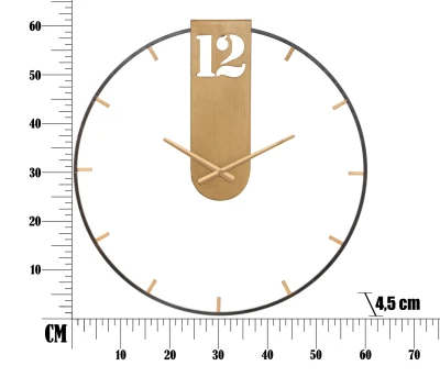 Orologio Da Muro Goldy Cm Ø 60X4,5