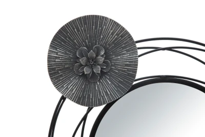 Pannello/Specchio Dark Round Cm 117X5,5X49