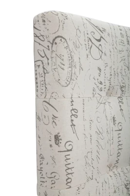 Testiera Letto Handwriting Cm 180X100X8