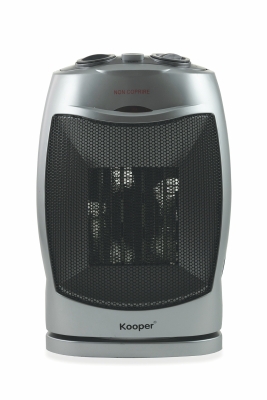 Kooper Termoventilatore Ceramico 1500W Grigio Africa