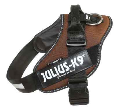 Julius K9 Power Pettorina, Misura 3, Colore Marrone Cioccolato