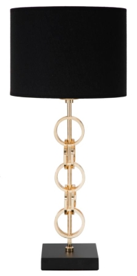 Lampada Da Tavolo Glam Rings Cm Ø 25X54,5