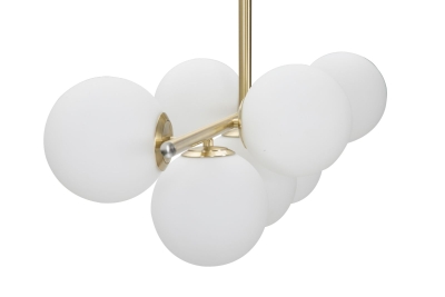 Lampadario Glamy 7 Luci Cm 81X30X74