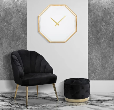 Orologio Da Muro Goldy Octagonal Cm 56X6,5X56