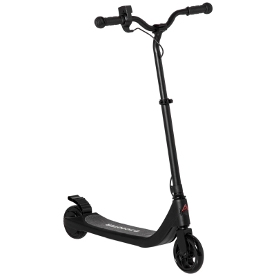HOMCOM Electric Scooter 120W E-Scooter w/ Battery Level Display, Rear Brake for 6+