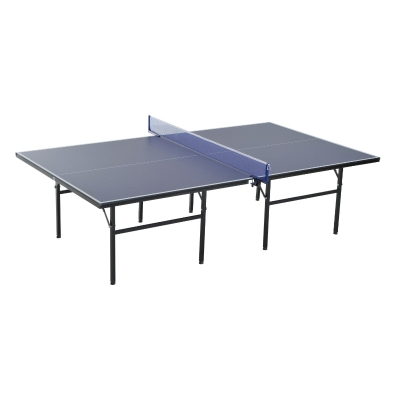 HOMCOM Tavolo Ping Pong Pieghevole in Legno MDF e Acciaio, 152.5x274x76cm