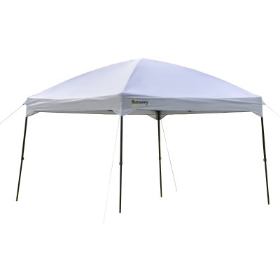 Outsunny Gazebo Pieghevole 3x3m da Giardino per Eventi o Matrimoni