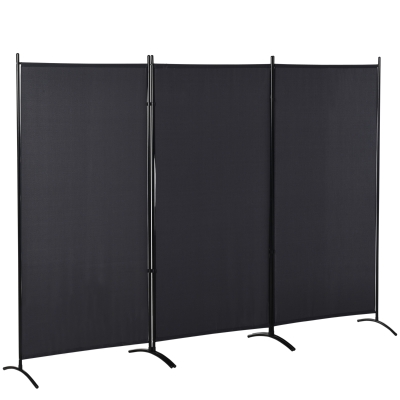 Double store latéral brise-vue paravent sur pied séparateur