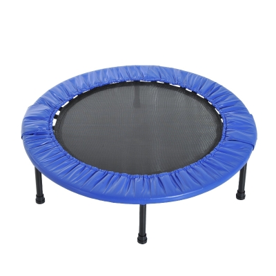 HomCom Trampolino Elastico per Fitness 32 Molle in PP, PVC Φ101.5x22.5cm